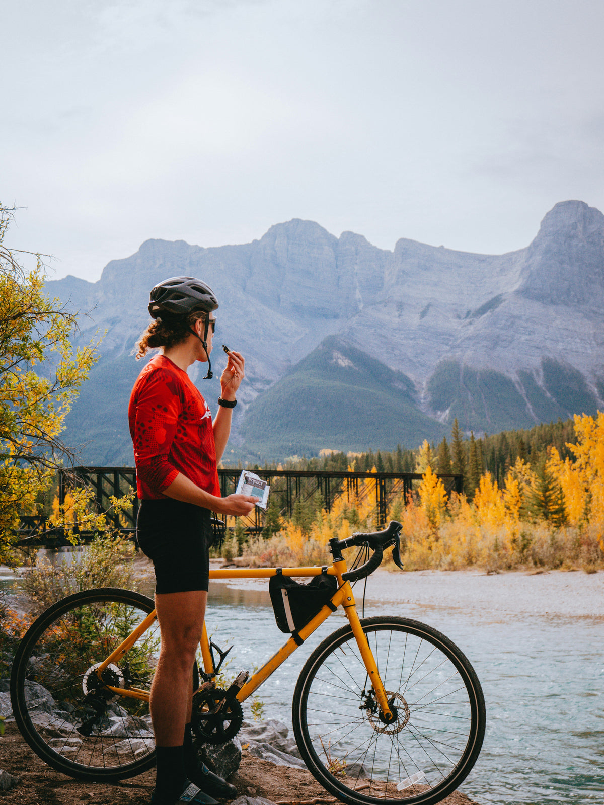 Why cyclists keep brine in the kit.