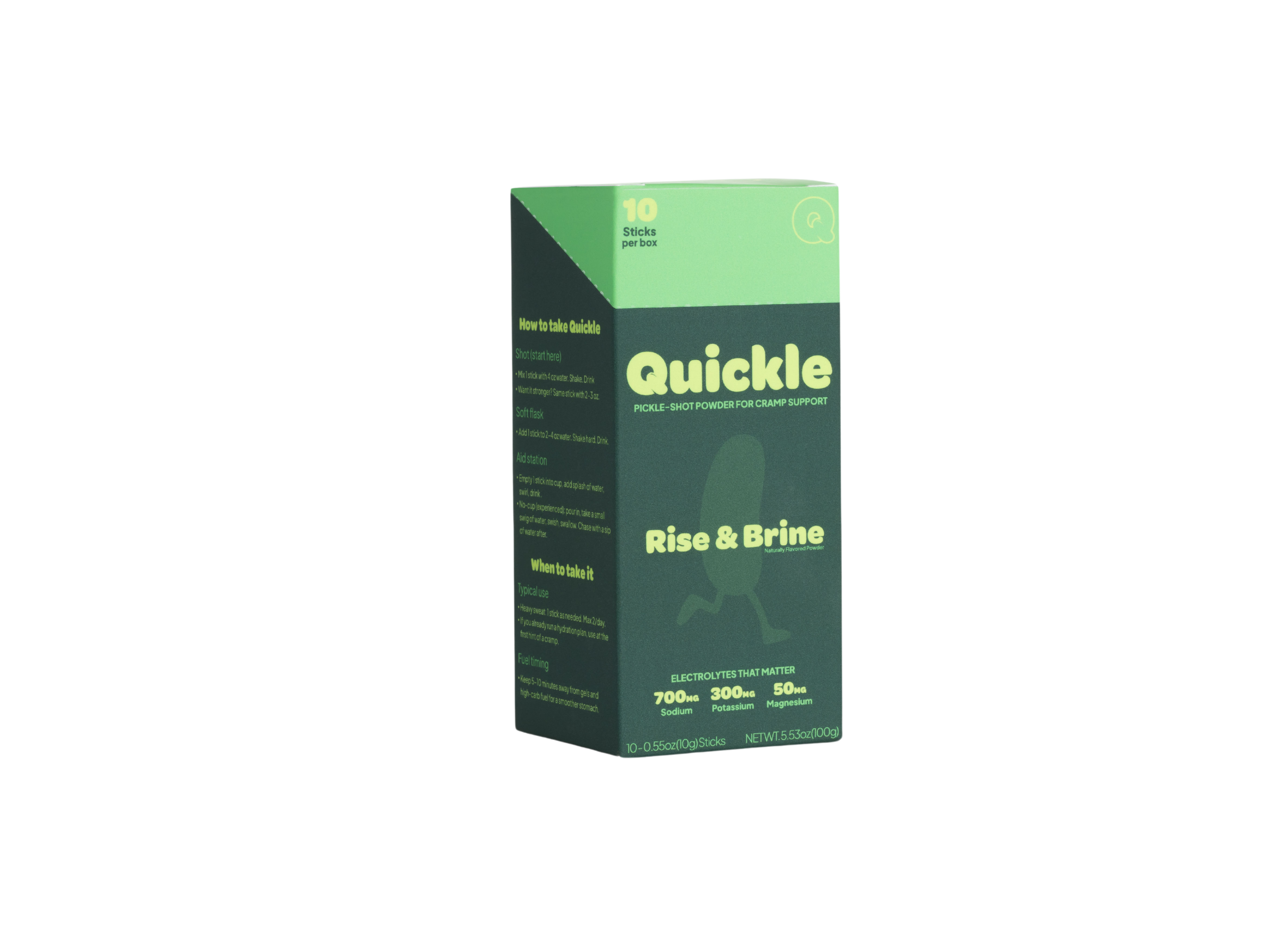 10-Pack Quickle pack angled view