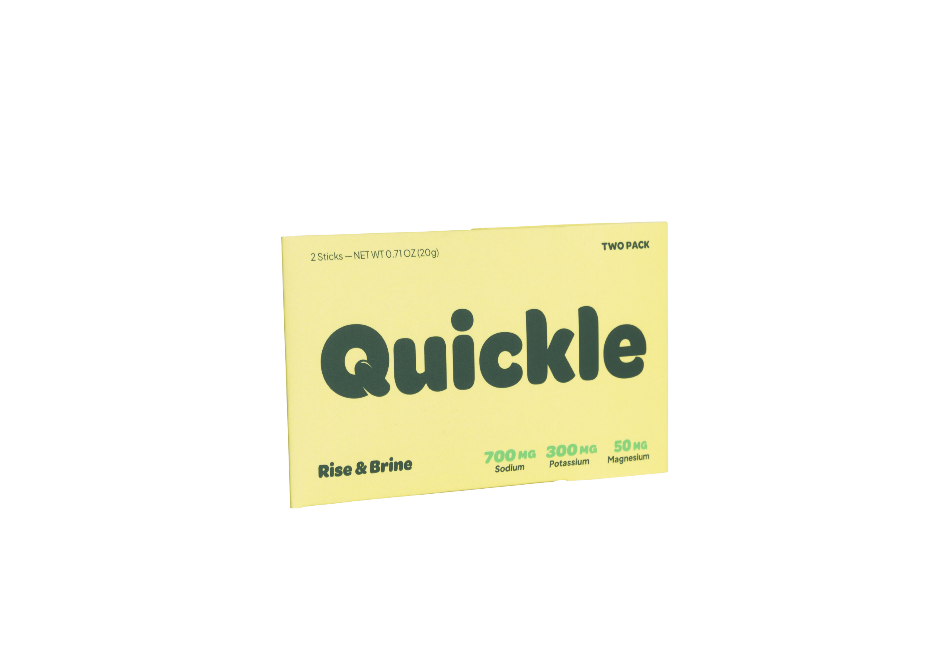 2-Pack Quickle pack angled view