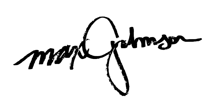 Max Johnson signature